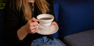 Woman with Bibby Cup 